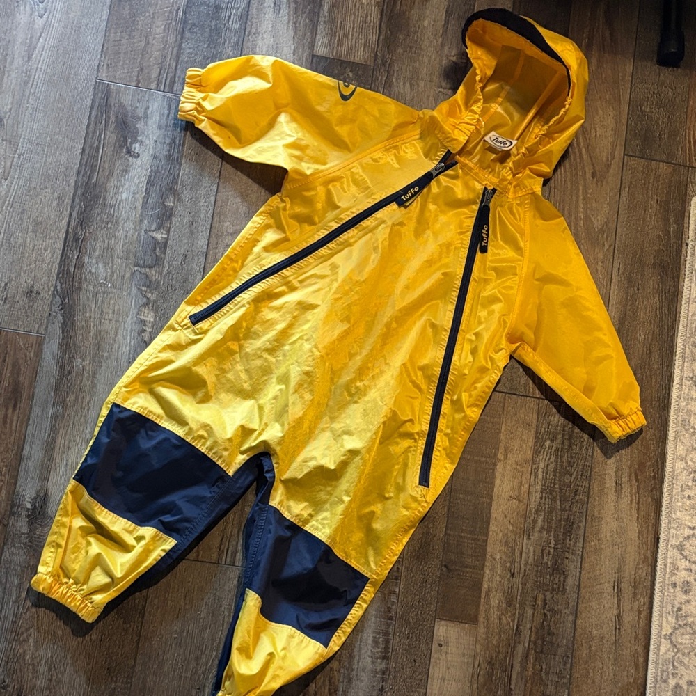 Tuffo Yellow Kids Rain Suit 2T